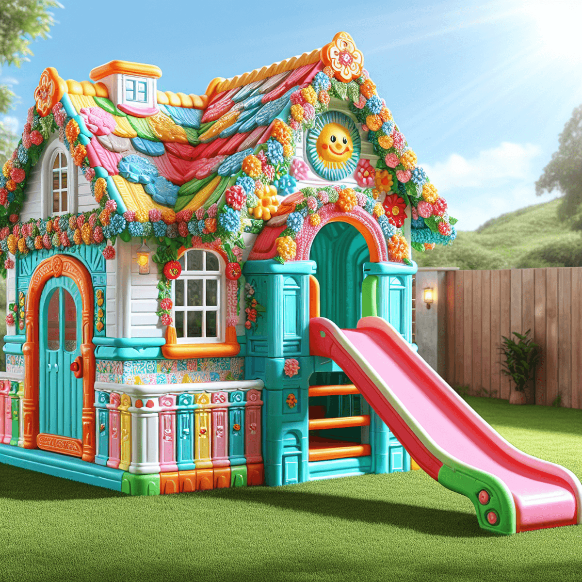 Buying an Outdoor Plastic Playhouse With Slide - Enhance Your Children ...